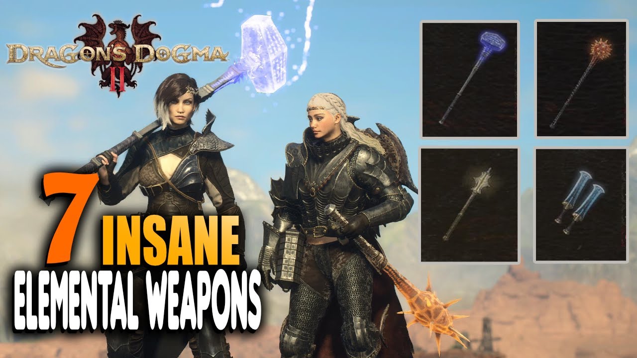 Dragon's Dogma 2 - Insane Elemental Weapon Locations Cinderspine, Exalted, Cyclopean thunder & More