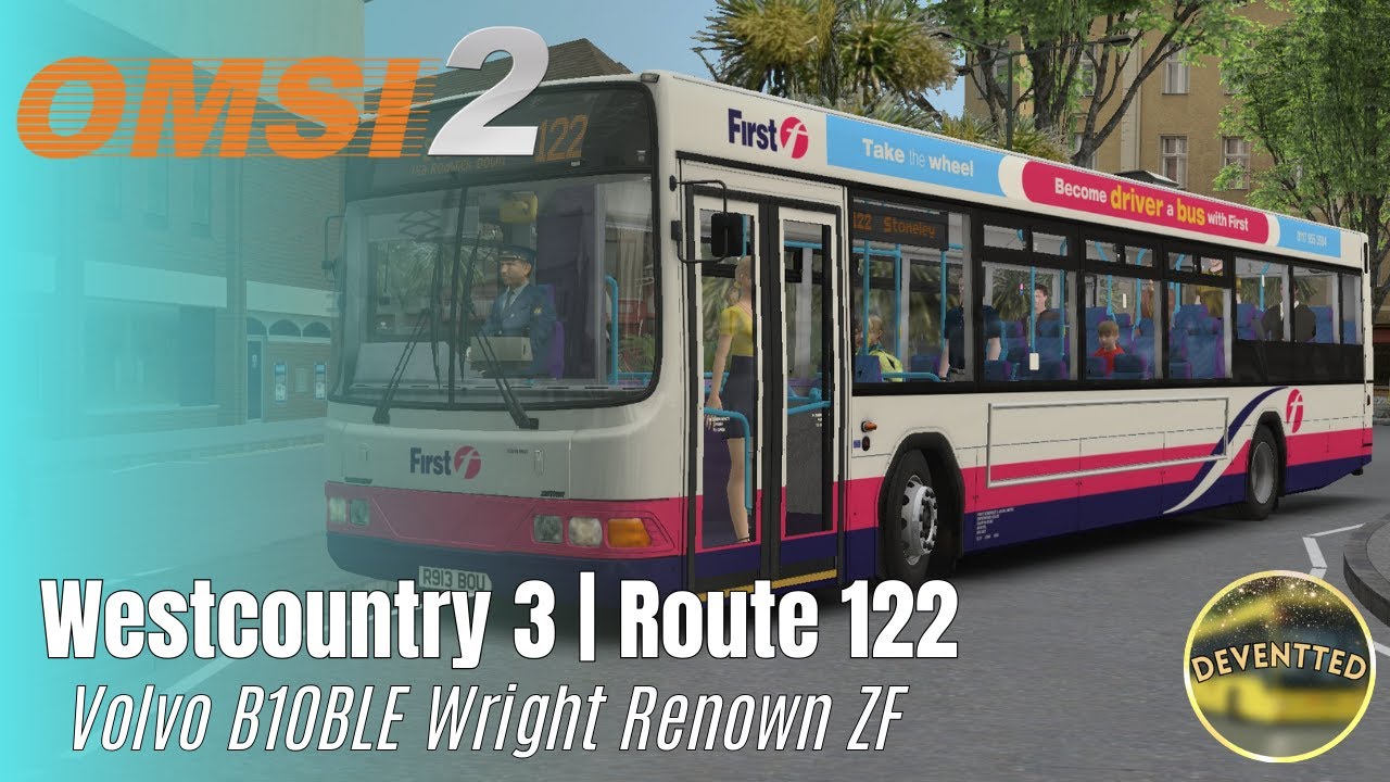 OMSI 2 | Westcountry 3 | Route 122 | The Best OMSI 2 Bus By Far | Studio Polygon Renown!