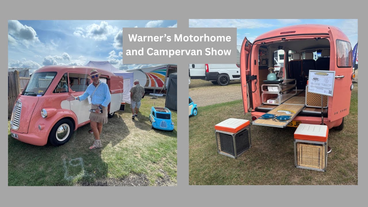Morris JE Turns Heads at the Norfolk Motorhome & Campervan Show!
