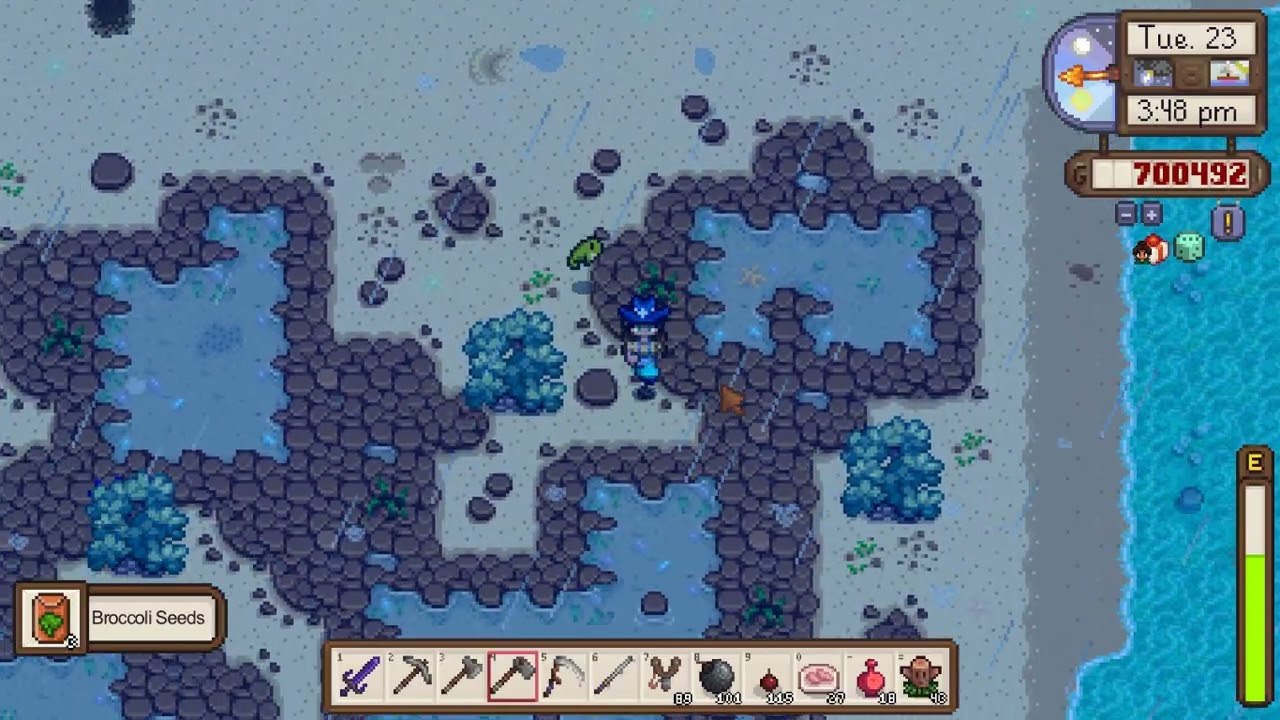 Modded Stardew Valley Playthrough - No commentary - Day 23 Summer, Year 3