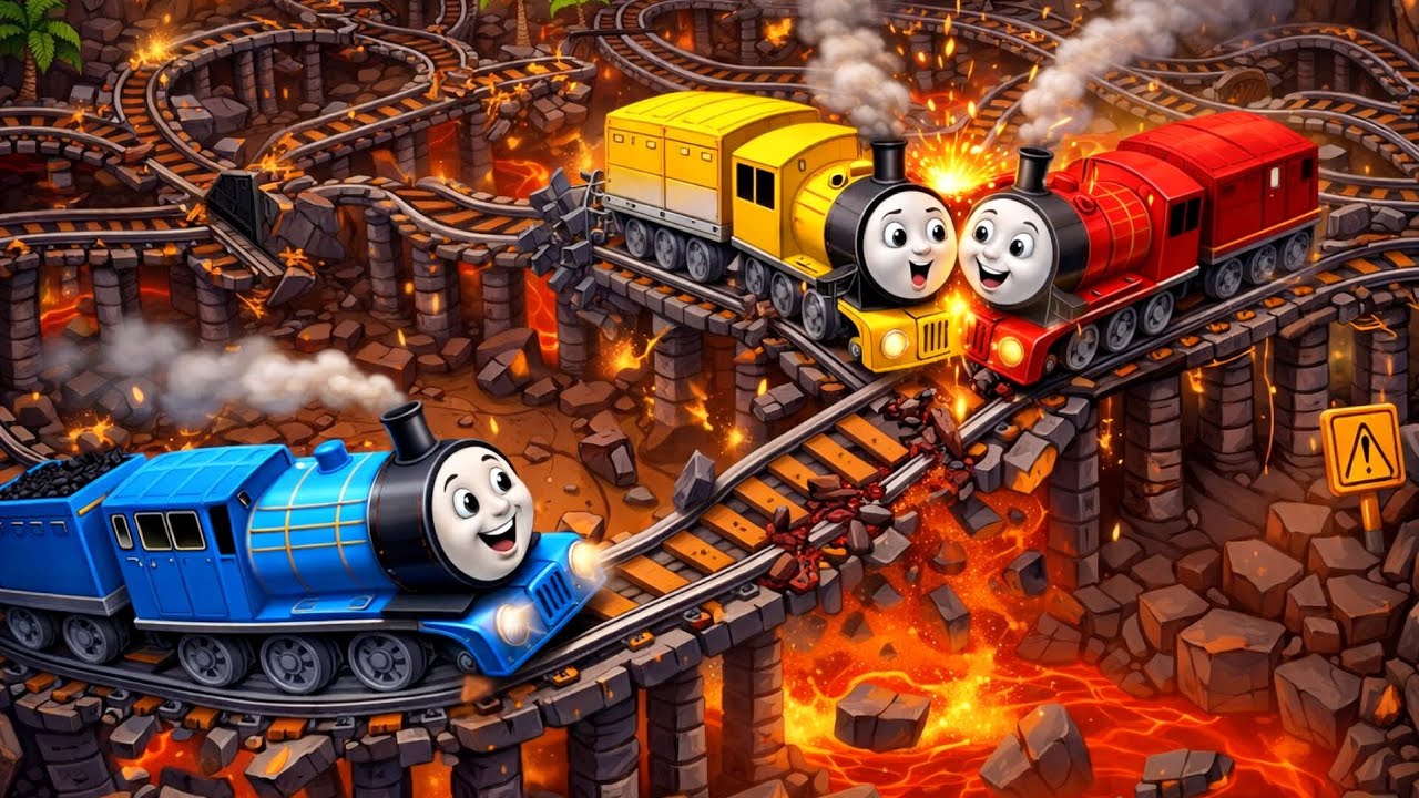 🚂 Train Tiles Express Puzzle (Volcano Level) | Android Gameplay Ep.574