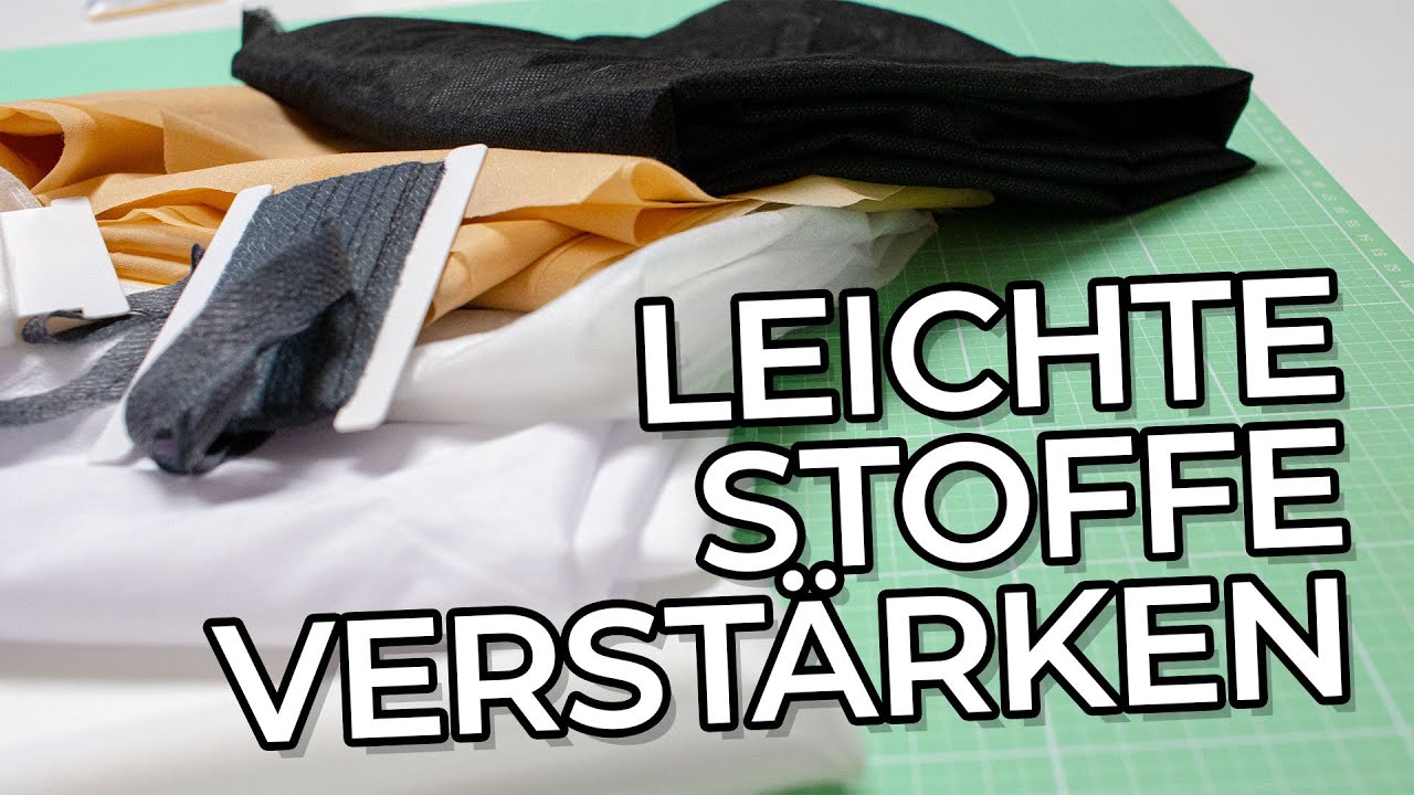 Vliese & Einlagen für leichte Stoffe | Nähvlog | LaLilly
