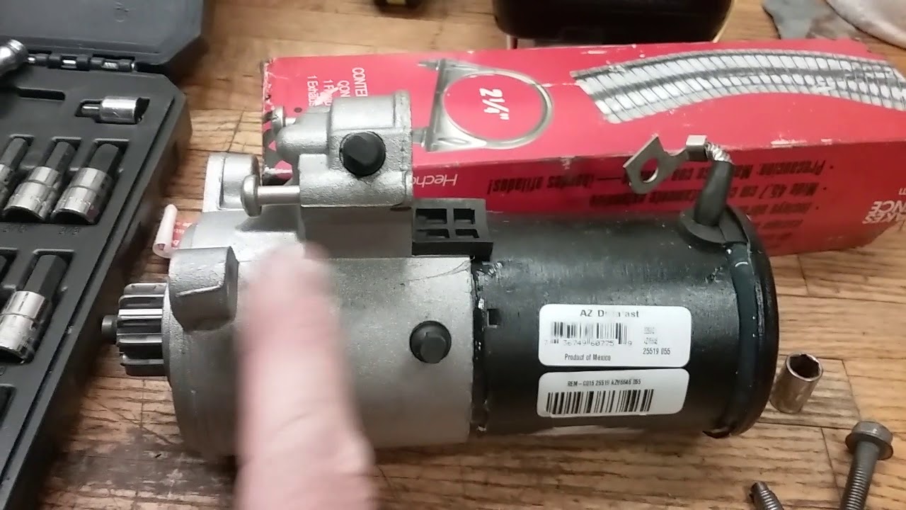 2008 Ford Expedition 4x4 starter removal EASY WAY!