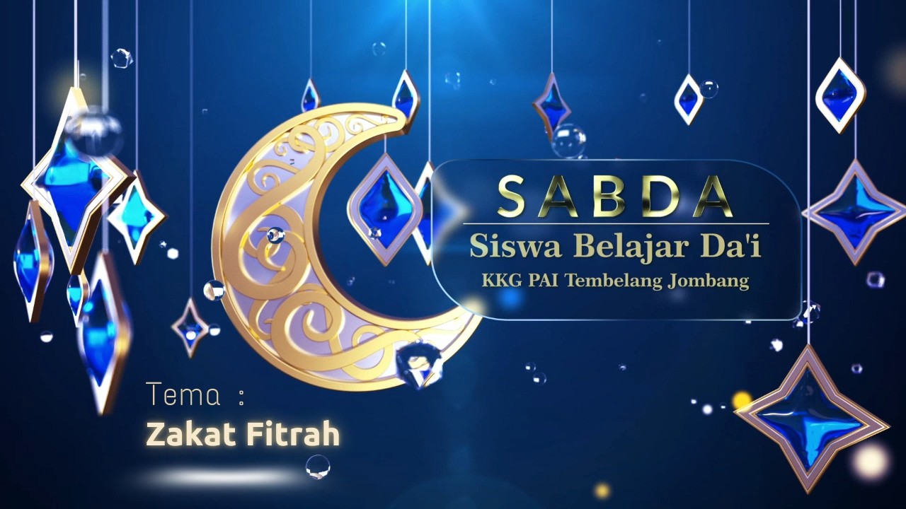 Zakat Fitrah Wajib Ditunaikan | SABDA Ramadhan 1447 H | SDN Jatiwates 2