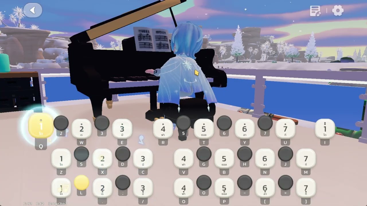 HEARTOPIA Piano | รถไฟบนฟ้า (Galaxy Express) - DGerrard