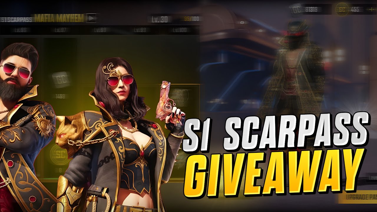 Free ScarPass Giveaway Live 💥 | ScarFall 2.0 Live Stream | Join Fast!