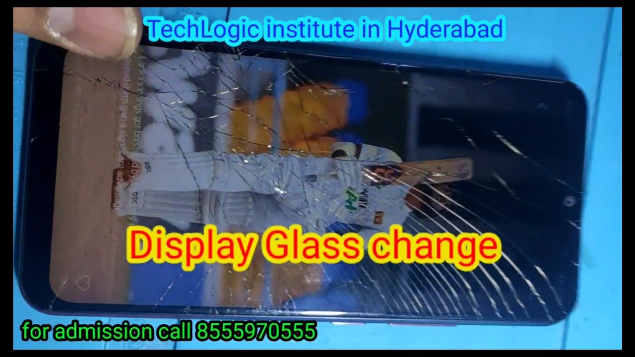 Display Glass change touch Glass change oca Best mobile repairing institute in Hyderabad touch chang