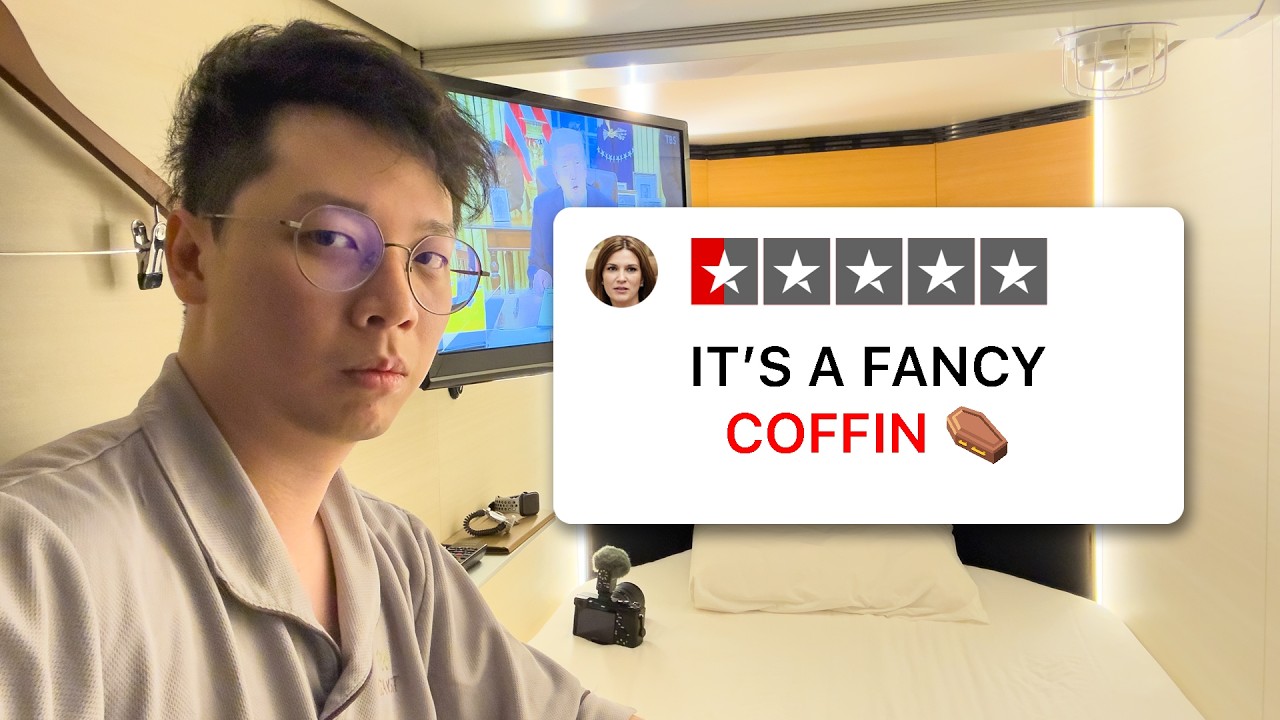 I Stayed in Japan's $27 Capsule Hotel