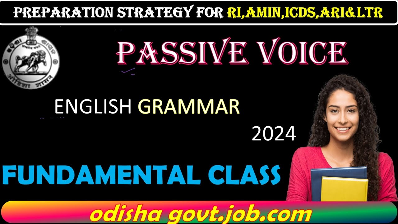 Active Voice & Passive voice Practice questions for OSSSC RI ,AMIN, LTR & ICDS .