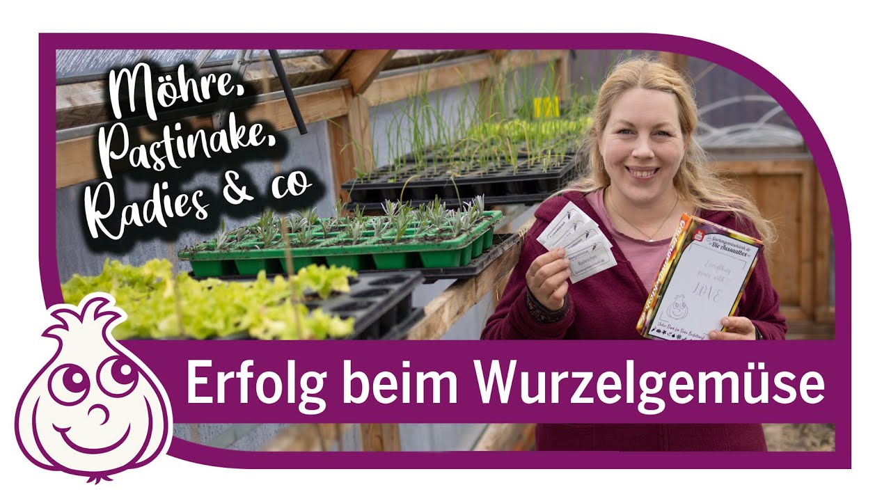 Aussaat im April - Unsere Tipps zu Wurzelgemüse
