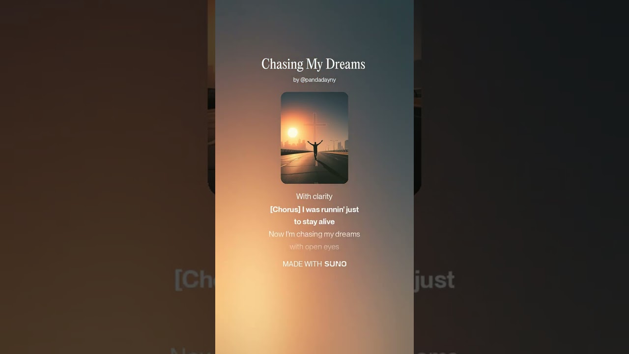 Chasing My Dreams