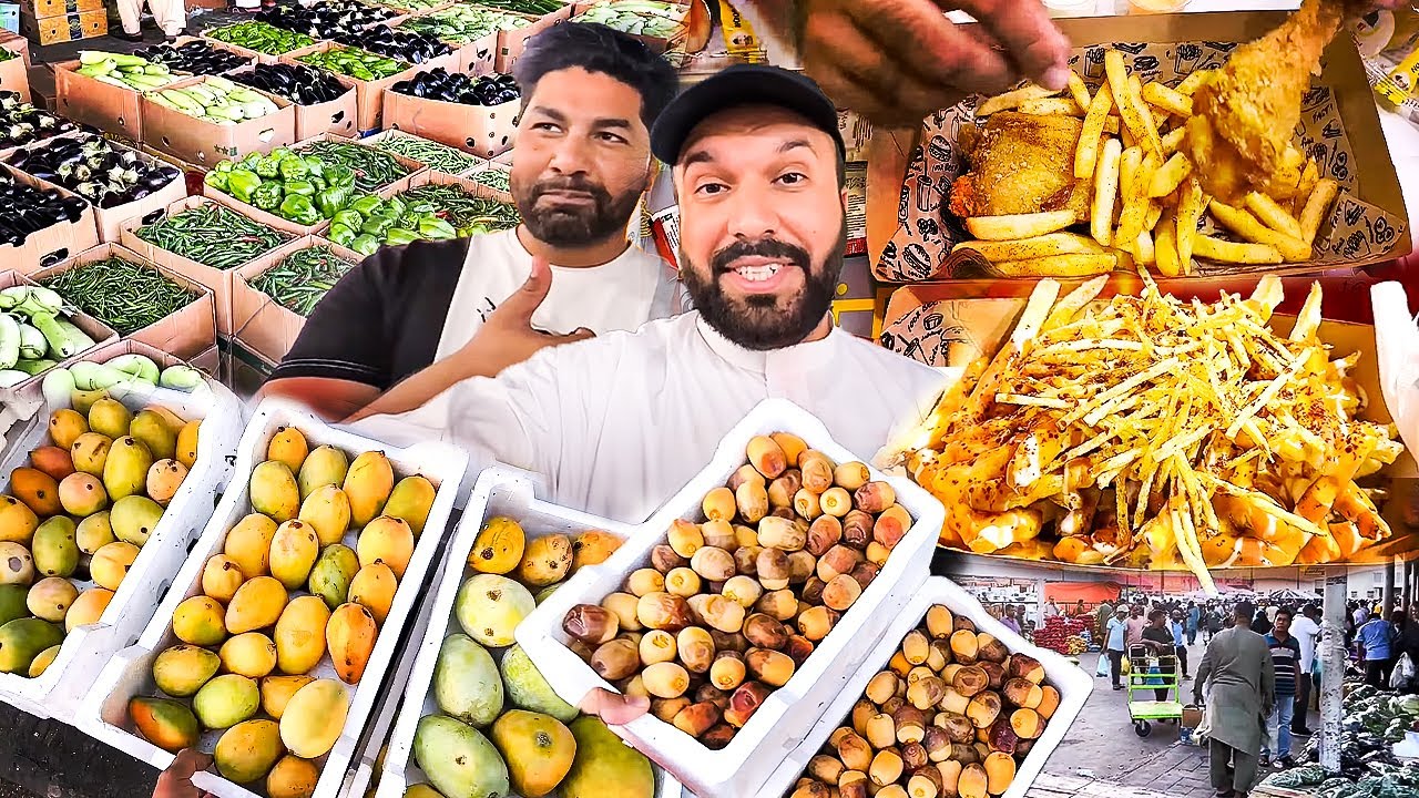 Madina Sabzi Mandi Aur Saudi Mango 🥭 Enjoyment 🤩 Viewers Ka Gift Kahan? 🤔