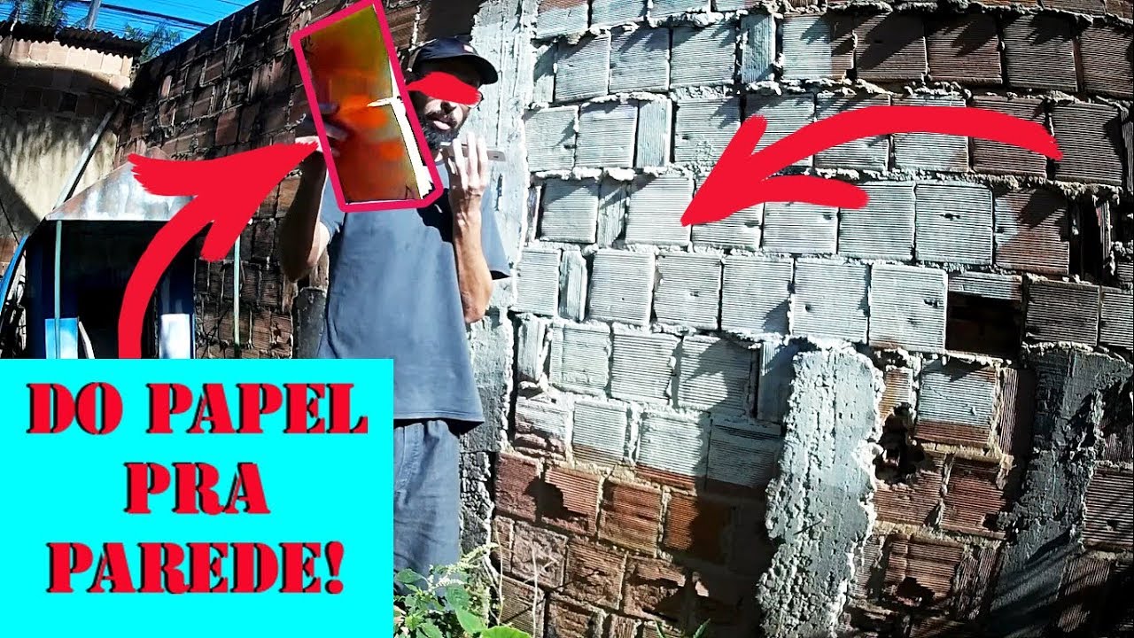 Do papel pra parede - Dica de como fazer graffiti