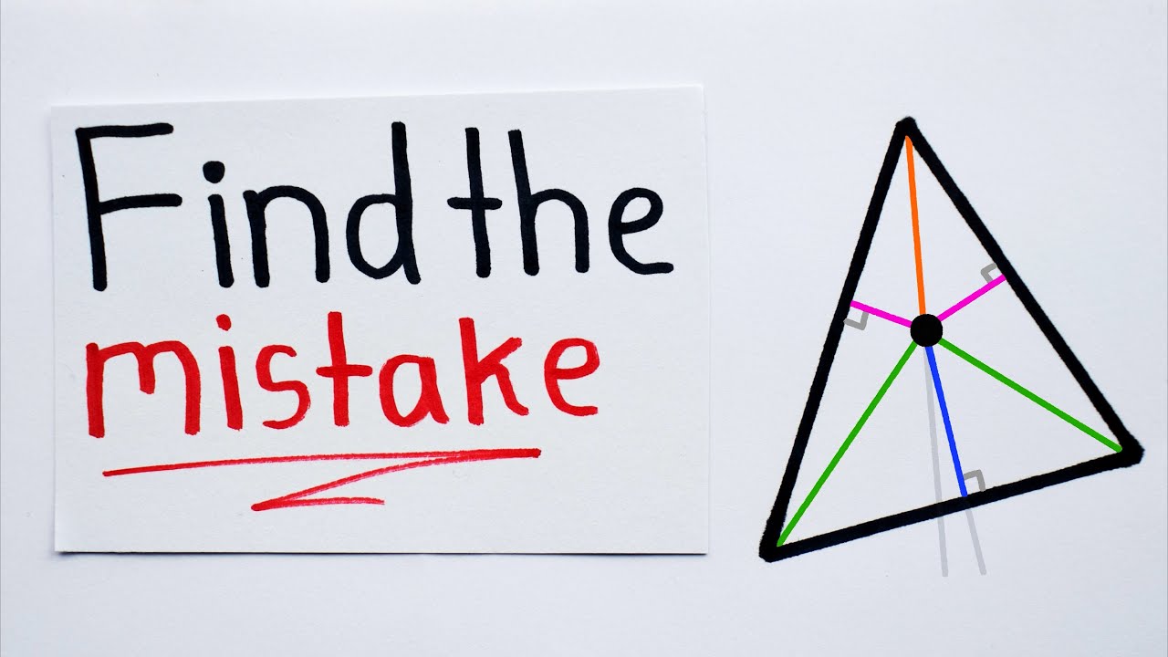 The Proof that ALL Triangles are Isosceles