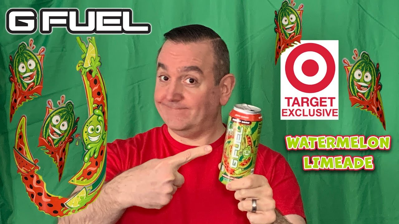 GFuel Watermelon Limeade Energy Drink Review, Target Exclusive GFuel Watermelon Lime flavor