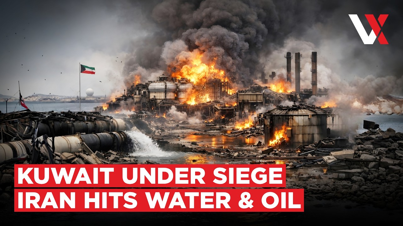 Iran Pounds Kuwait&rsquo;s Water Desalination Plant | Mina al-Ahmadi Oil Refinery On Fire, Again | VERTEX
