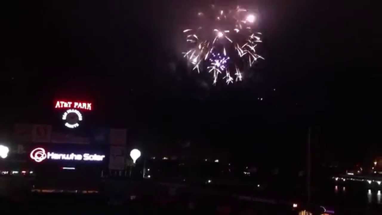 SF Giants Fireworks Night presented by Hanwha Solar