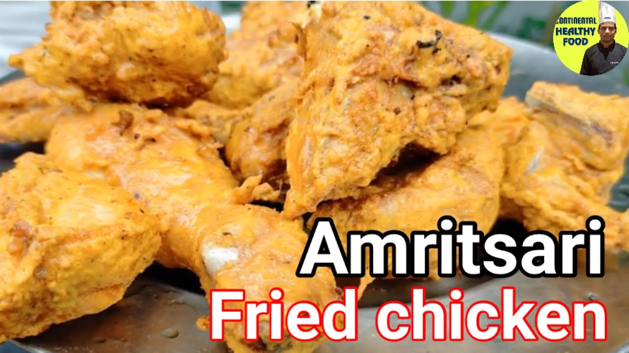 AMRITSARI FRIED CHICKEN | PUNJABI CHICKEN RECIPES | CHICKEN FRY RECIPE | INDIAN CHICKEN RECIPES