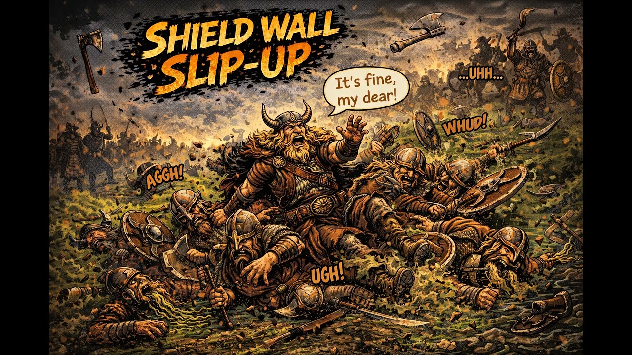 Shield Wall Slip Up