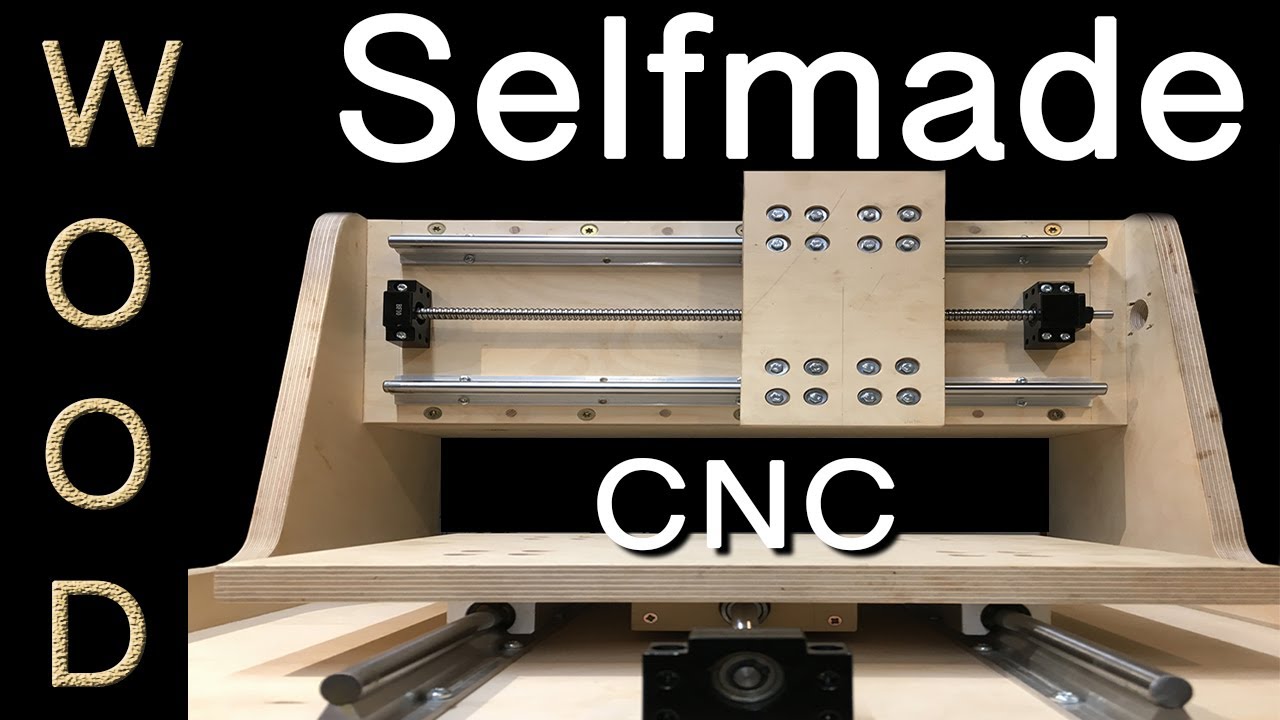 CNC Fräse selber Bauen für unter 500 € aus Holz zum Nachbauen mit Liste zu allen Teilen (Part 1)