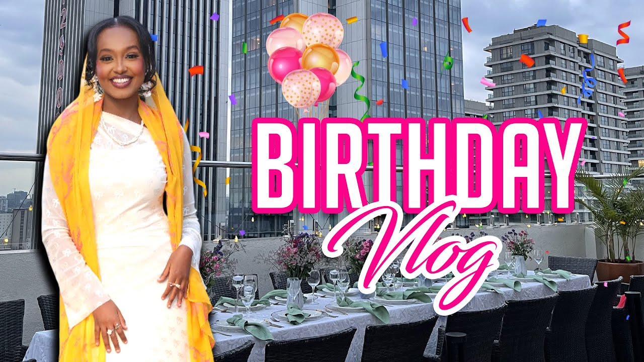 My Friends Threw Me a Rooftop Birthday 🎂| Nairobi Vlog