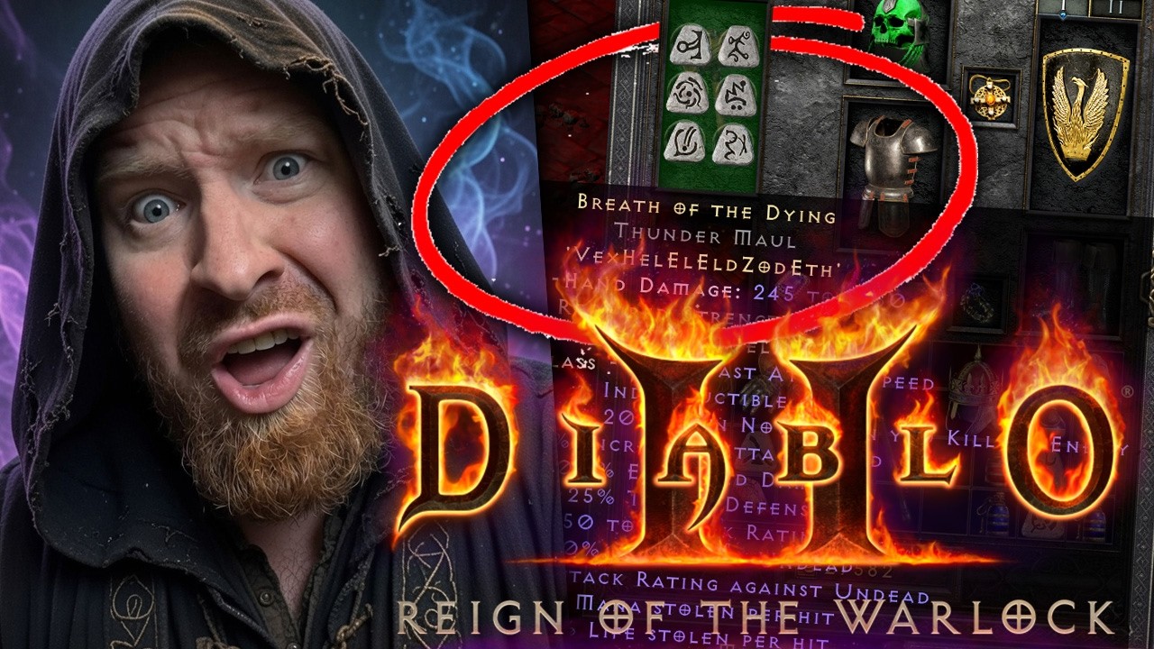 This WARLOCK is GODLY ASF NOW | Diablo 2 Resurrected