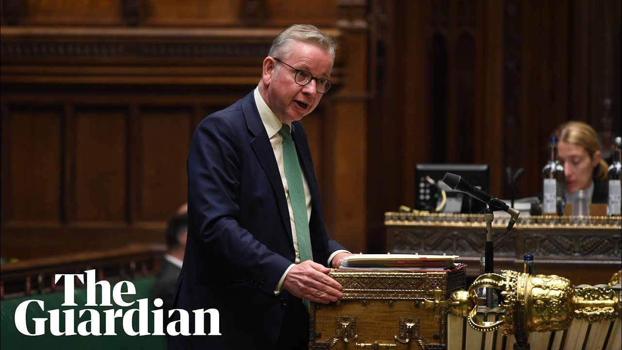 Michael Gove performs Brexit U-turn at dispatch box