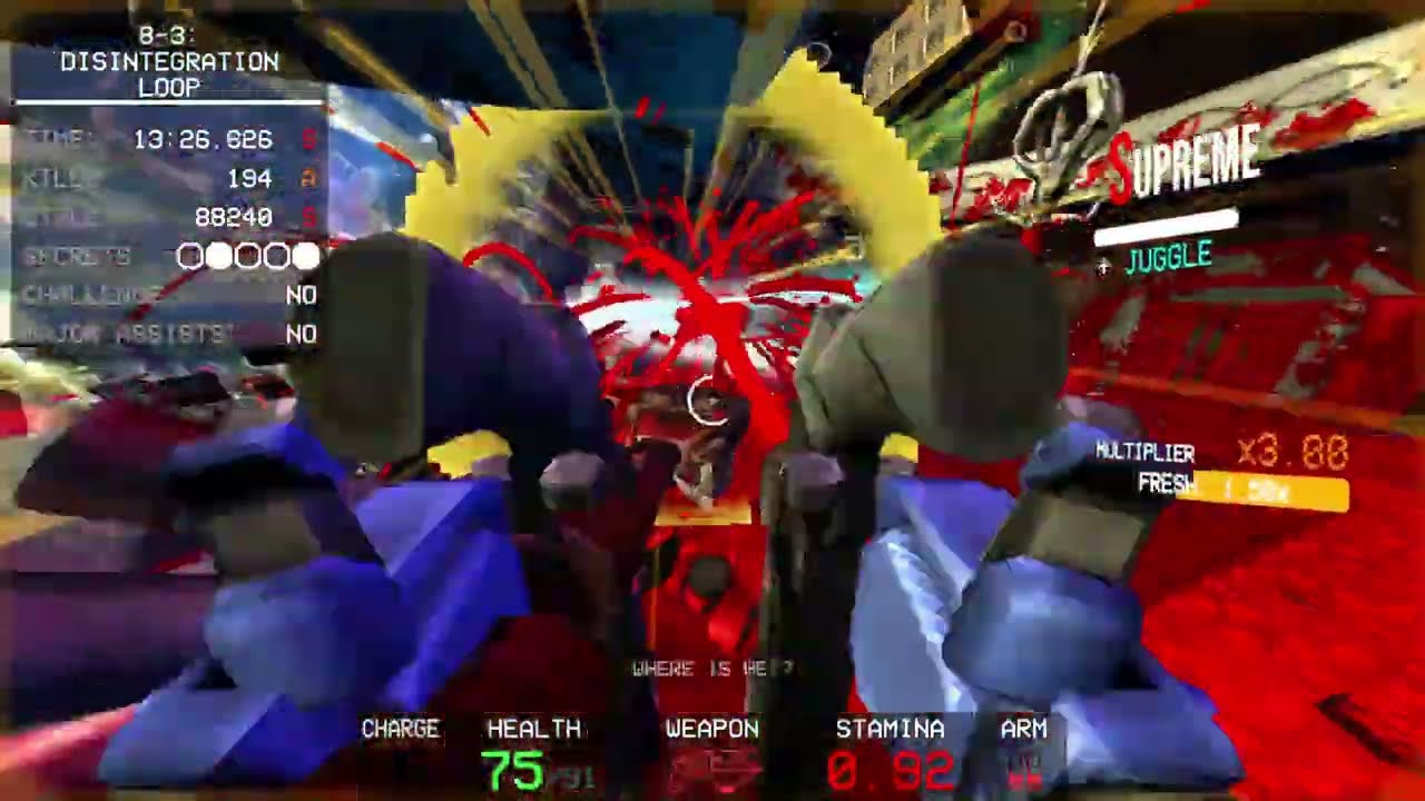 [ULTRAKILL] 8-3 P rank, Brutal