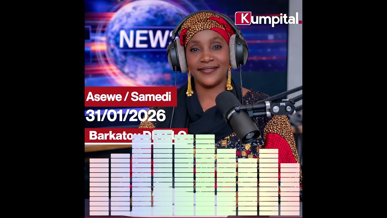 🎙🎧 L'actualité en Pulaar 🇬🇳 du Samed, 31Janvier 2026 avec Barkatou 𝗗𝗜𝗔𝗟𝗟𝗢.