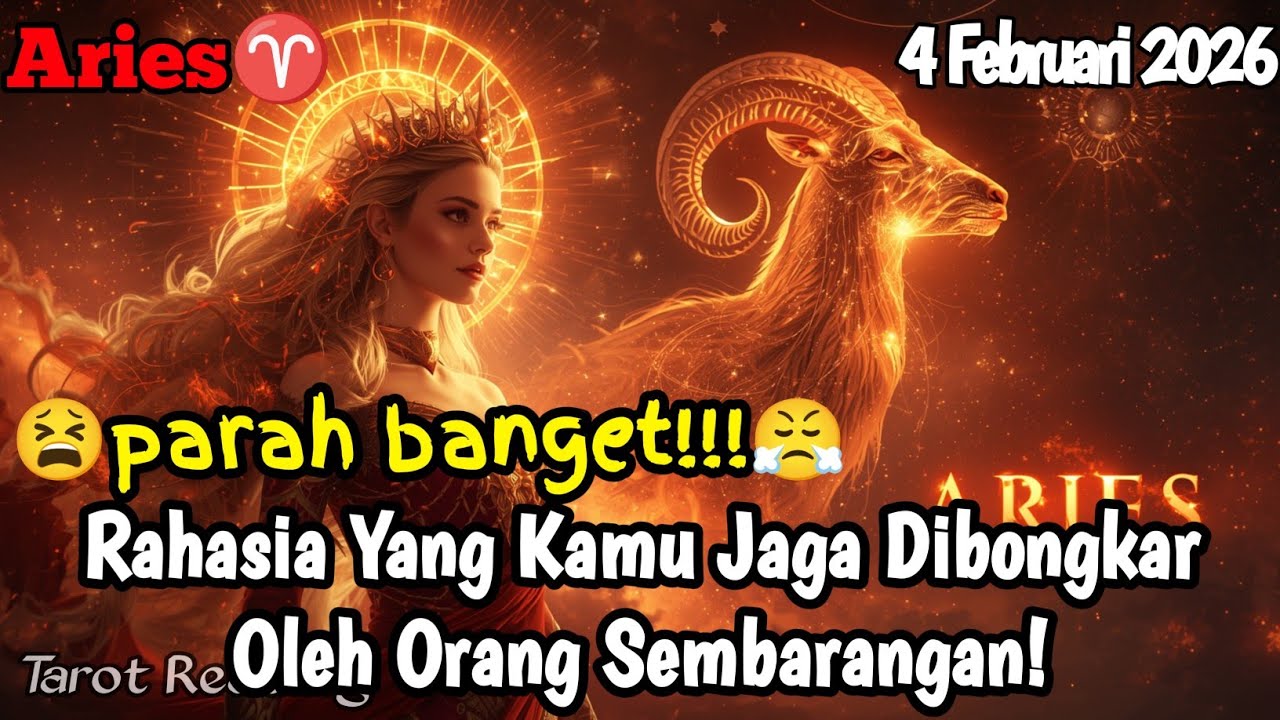 Aries♈ 😫Parah!😤 Rahasia Yang Kamu Jaga Dibongkar Oleh Orang Sembarangan Hari Ini - Mata Zodiak