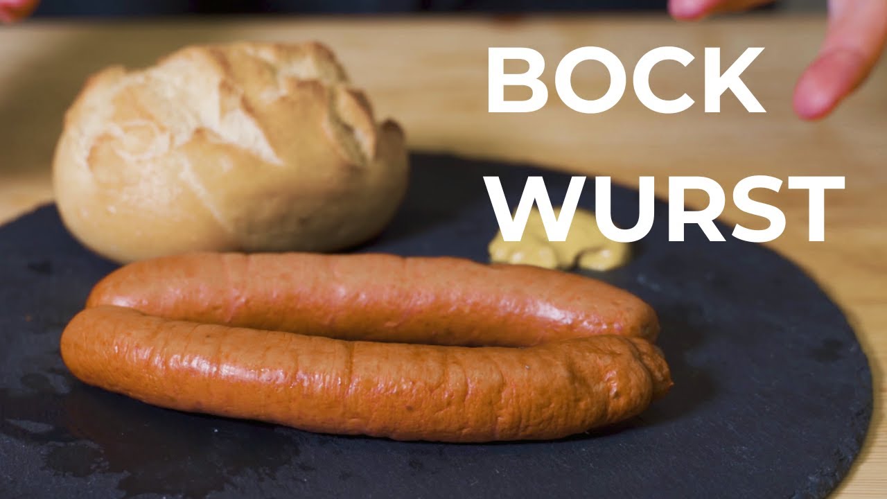 Bockwurst selber machen - Für Currywurst & Co