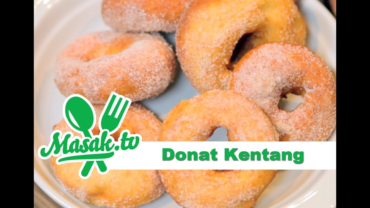 Donat Kentang - Potato Donut Recipe | Jajanan #015