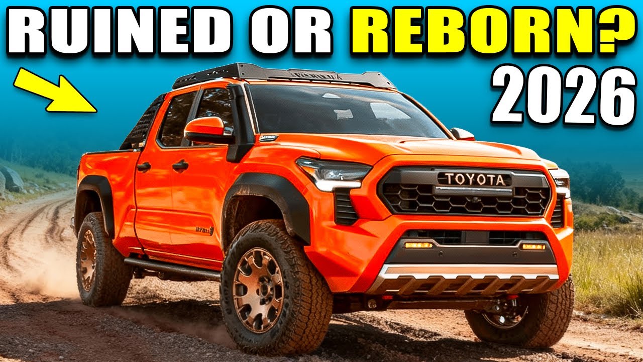 5 ключевых отличий между старой и новой Toyota Tacoma 2026 года: подробное объяснение!