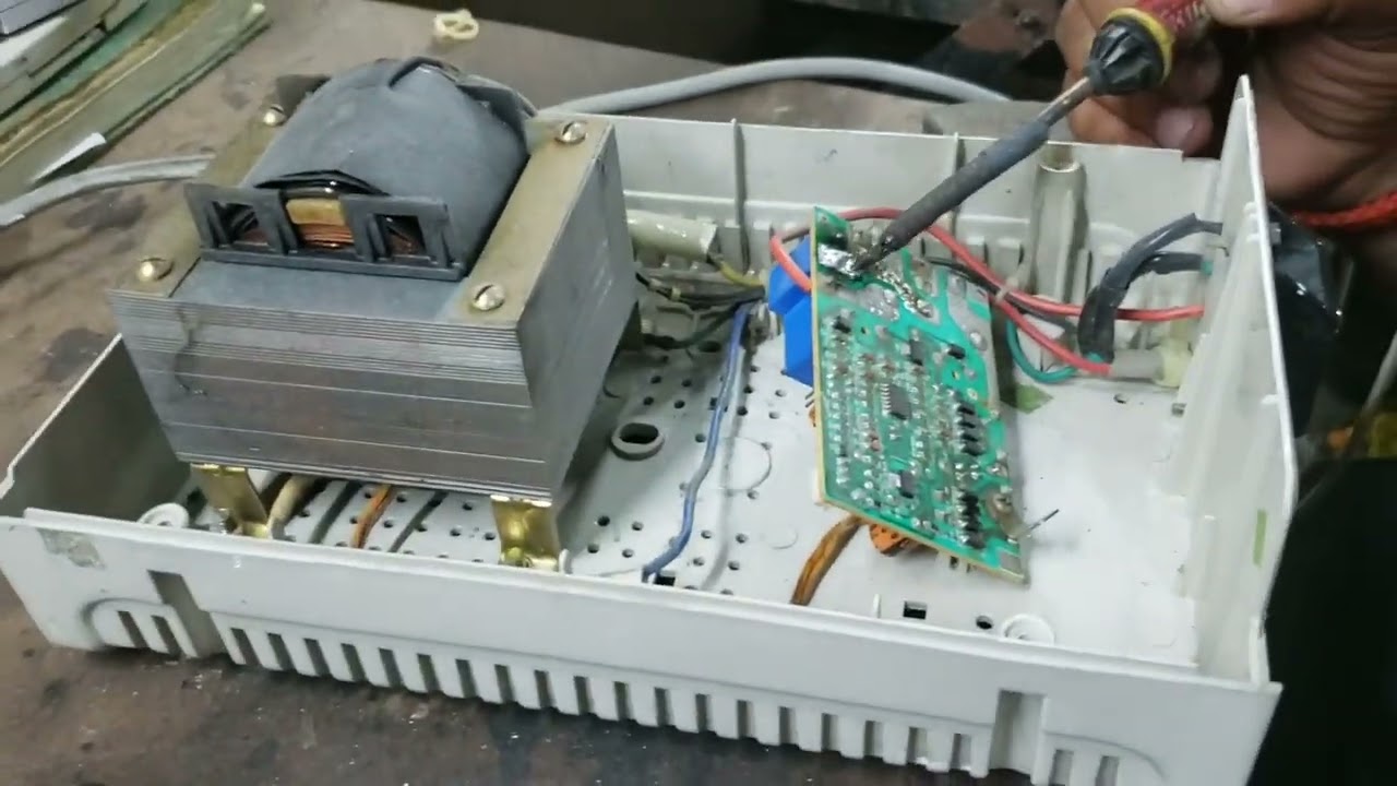 ⚡ How to Repair a V-Guard Voltage Stabilizer | Fix No Output & Power Issues Easily! 🔧