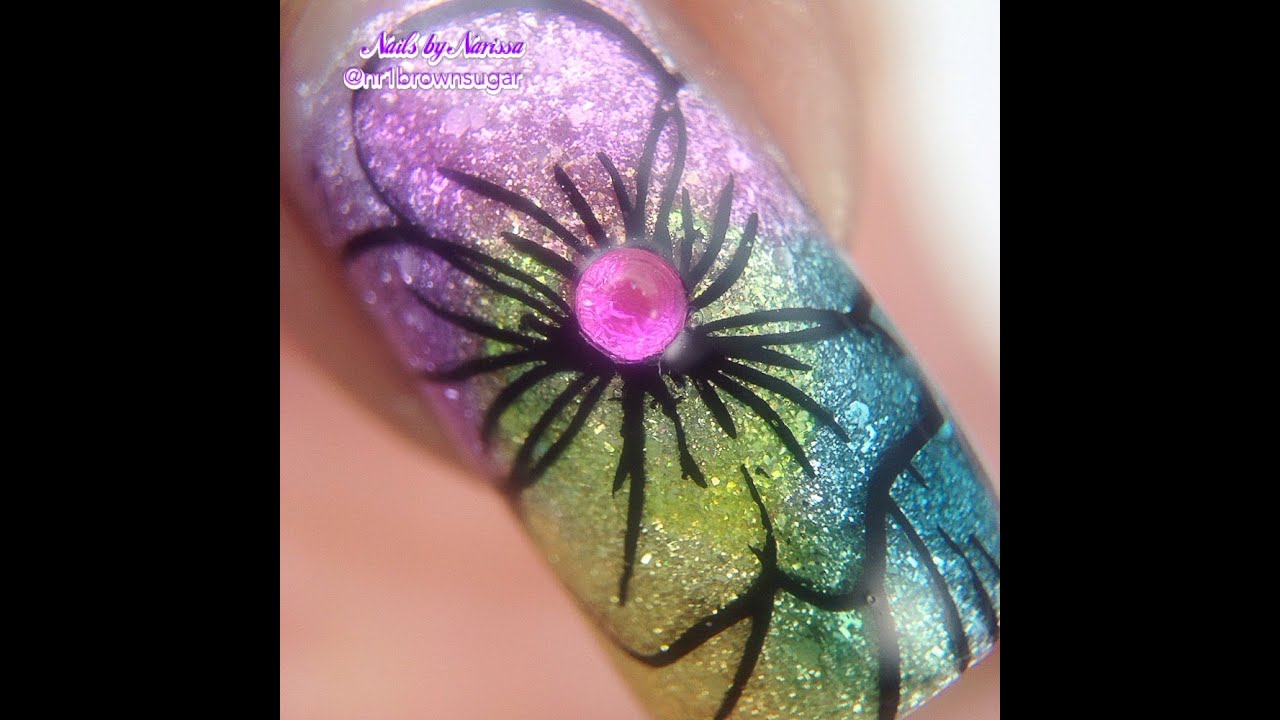 Nail art tutorial - Using O.P.I. Sheer Tints