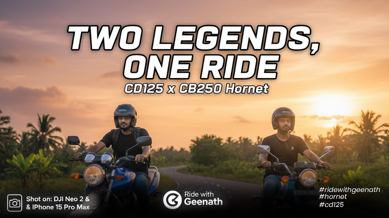 Two Legends | One Ride | CD125 vs CB250 Hornet