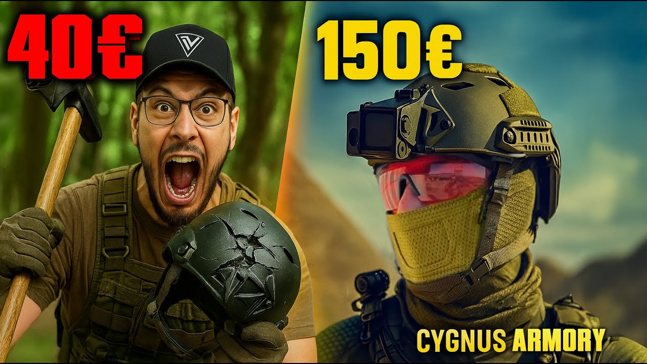 ROZDIEL MEDZI 40 € A 120 € HELMOU?! (Airsoft Realita)