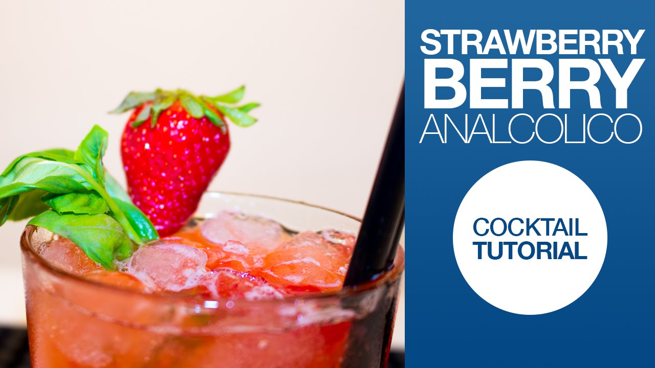 Strawberry Berry Cocktail Analcolico Tutorial | Drink Corner