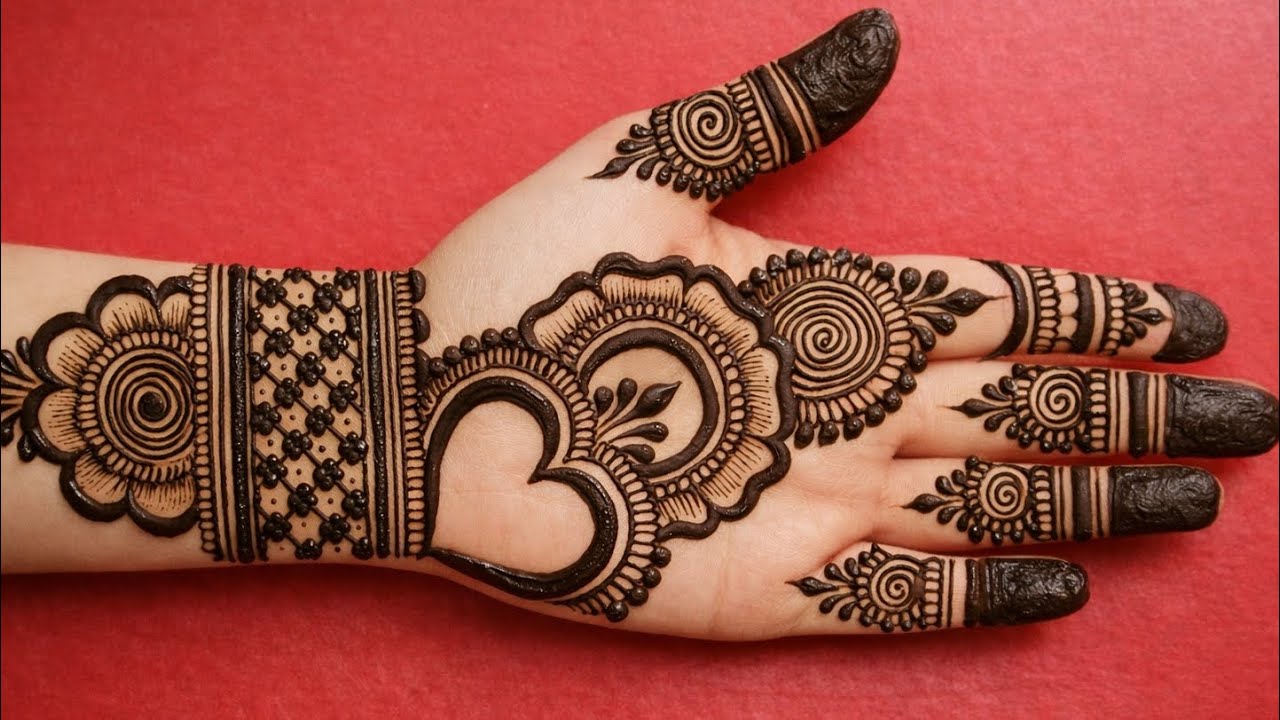 Eid special mehandi design | simple stylish front mehandi design | eid ramjaan mehandi design 2026