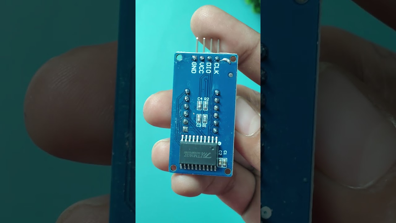 TM1637 4 Digits 7 Segment Led display module with clock for Arduino
