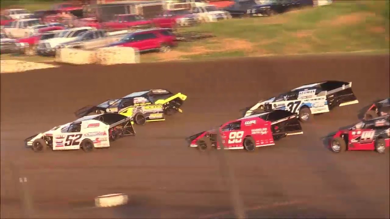 USMTS @ Salina HIGHBanks Speedway Heat #3  8 22 20 FB