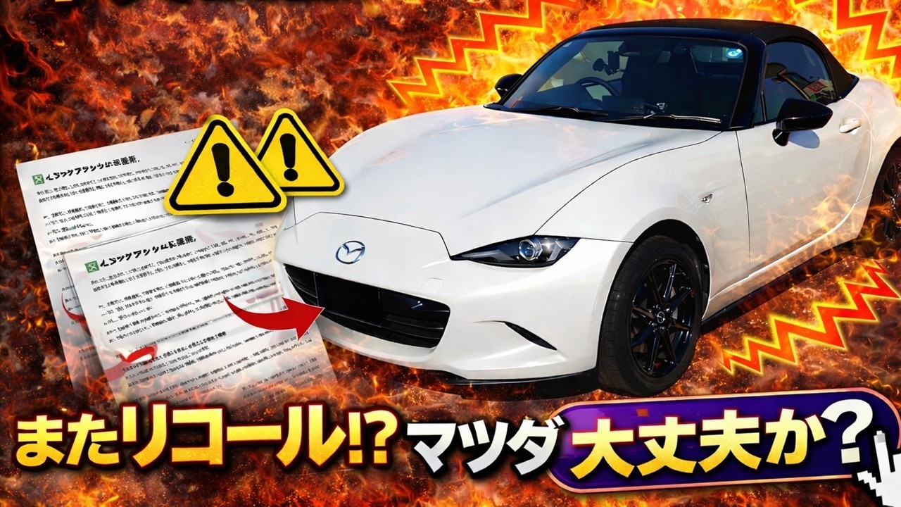 【マツダロードスターS】 リコール耐性を持つものだけが、この戦いに勝利できるのです。