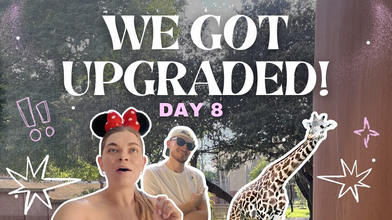 SAVANNA VIEW UPGRADE at Animal Kingdom Lodge! 🦒 | Disney World Vlog Day 8