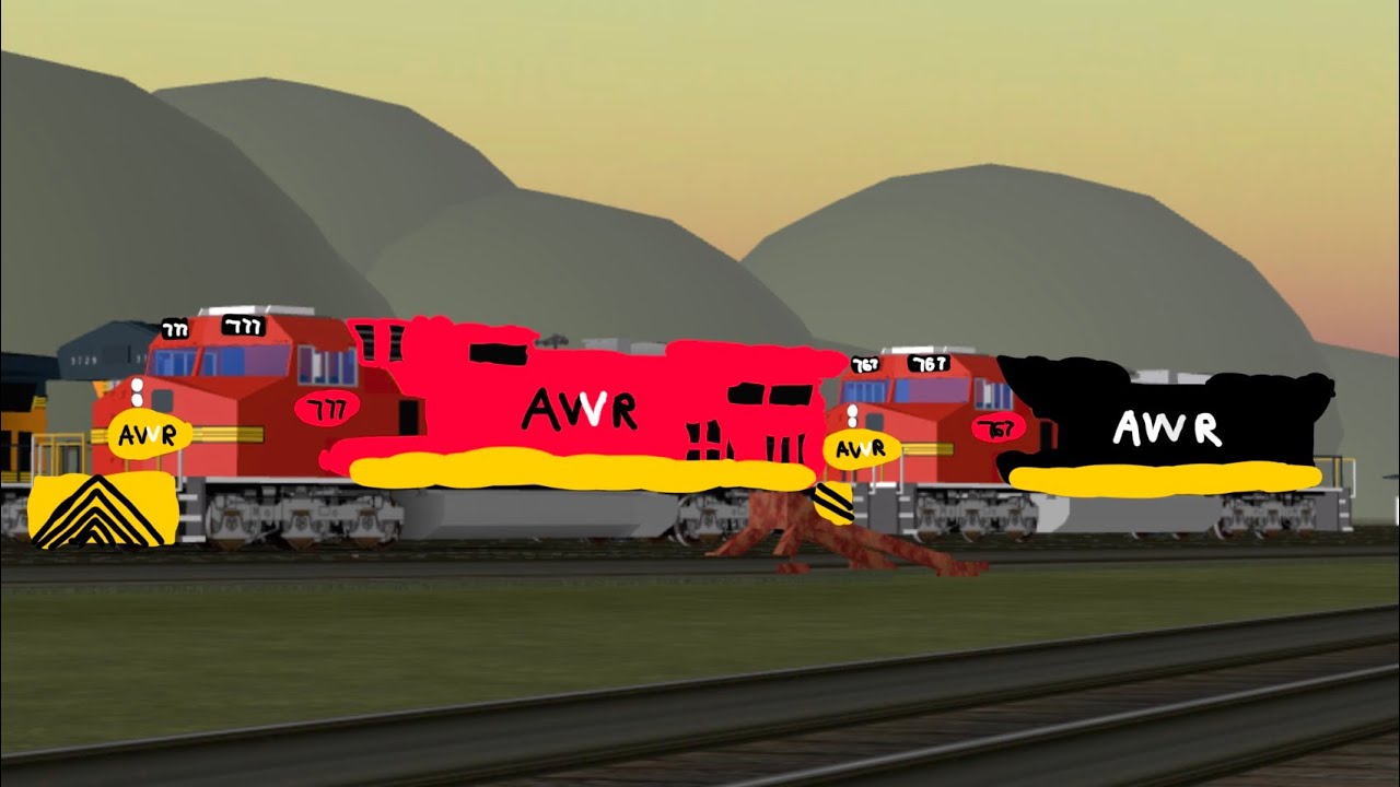 AWVR 777 cool view and sounds part 1 and part 2 combined together.