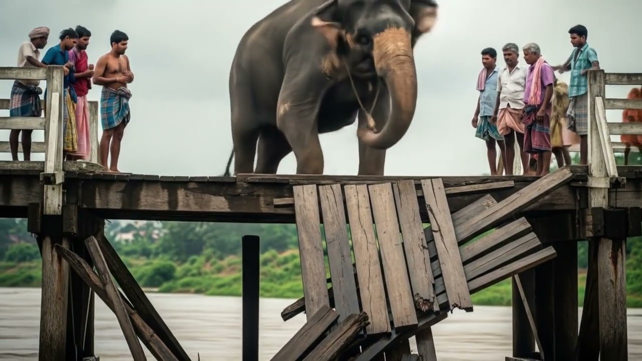 The Elephant That Refused to Cross&hellip; Then Saved the Village