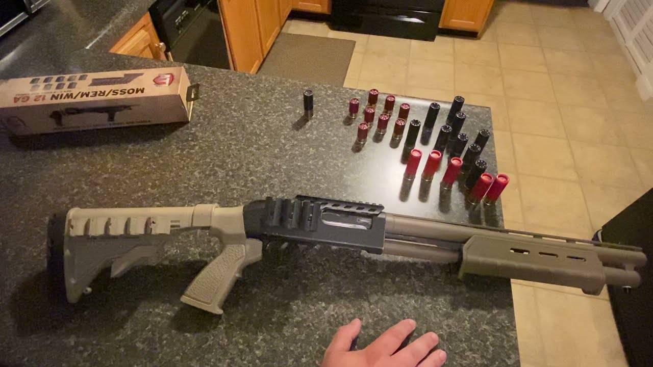 Mossberg 500 Home defense shotgun set up