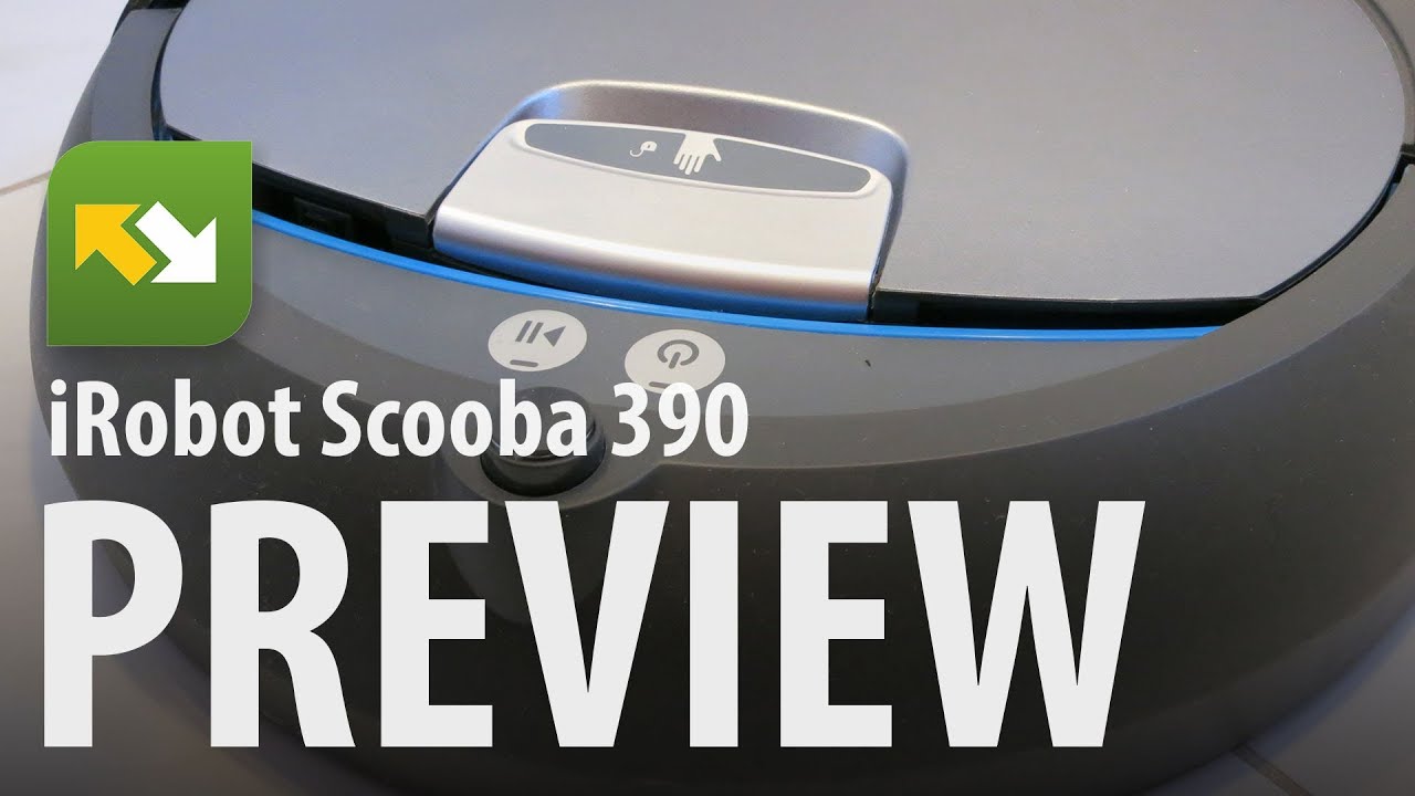 iRobot Scooba 390 : preview