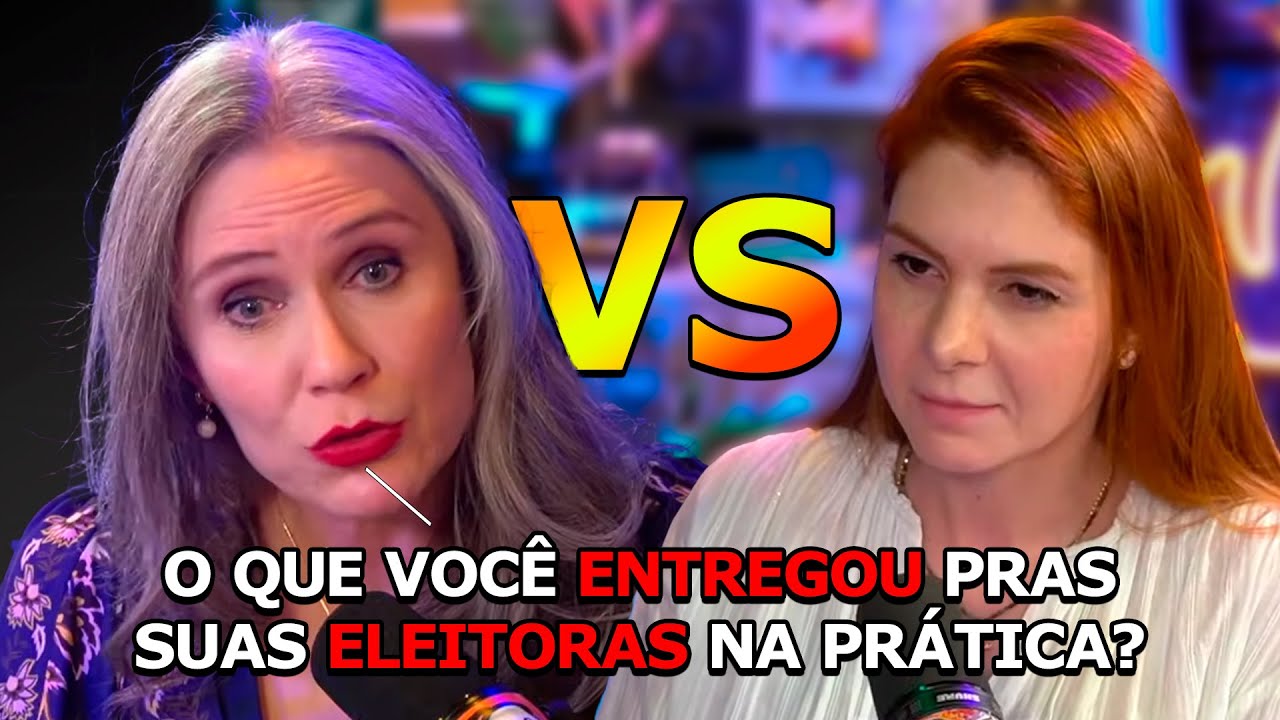 FEMINISTA QUESTIONA ANA CAMPAGNOLO EM DEBATE