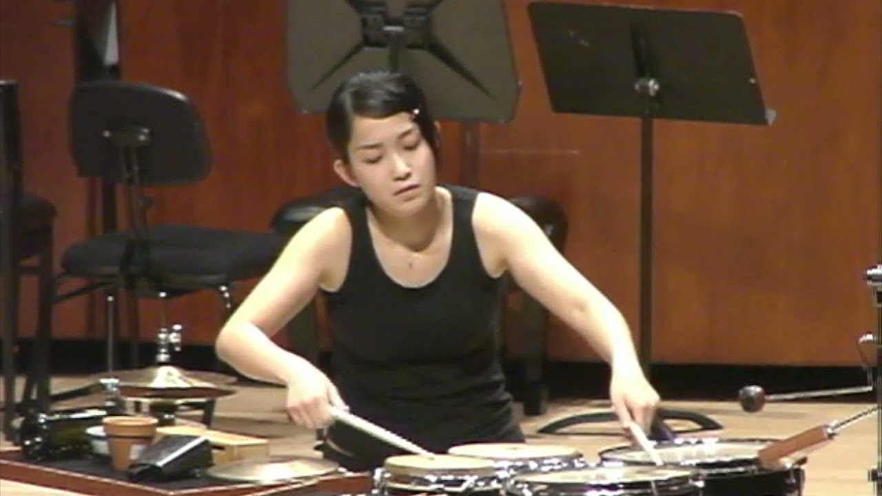 Hypnotic strains for solo percussion by Erik Griswold