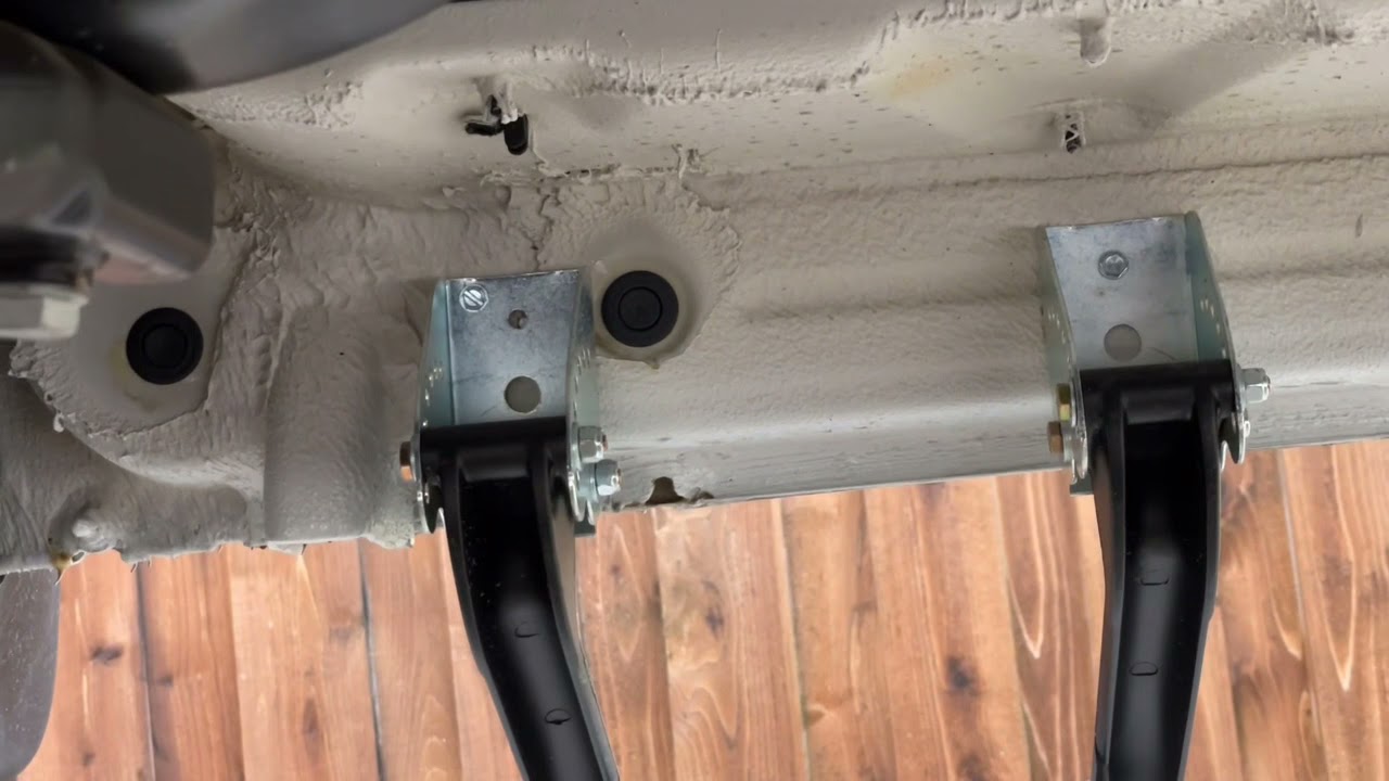 CARR Hoop step installation 2021 Sprinter Van